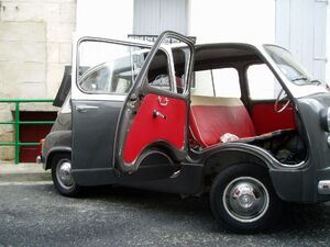 The  is an example of a car with both suicide and conventional doors.
