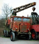 A 1940s Leyland Retriever COLES Cranetruck 6X6 awaiting restoration
