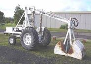 A 1970s Neal Pelican Excavator was also Fordson tractor based