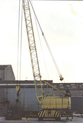 A 1980s Jones 565M wheeled crane