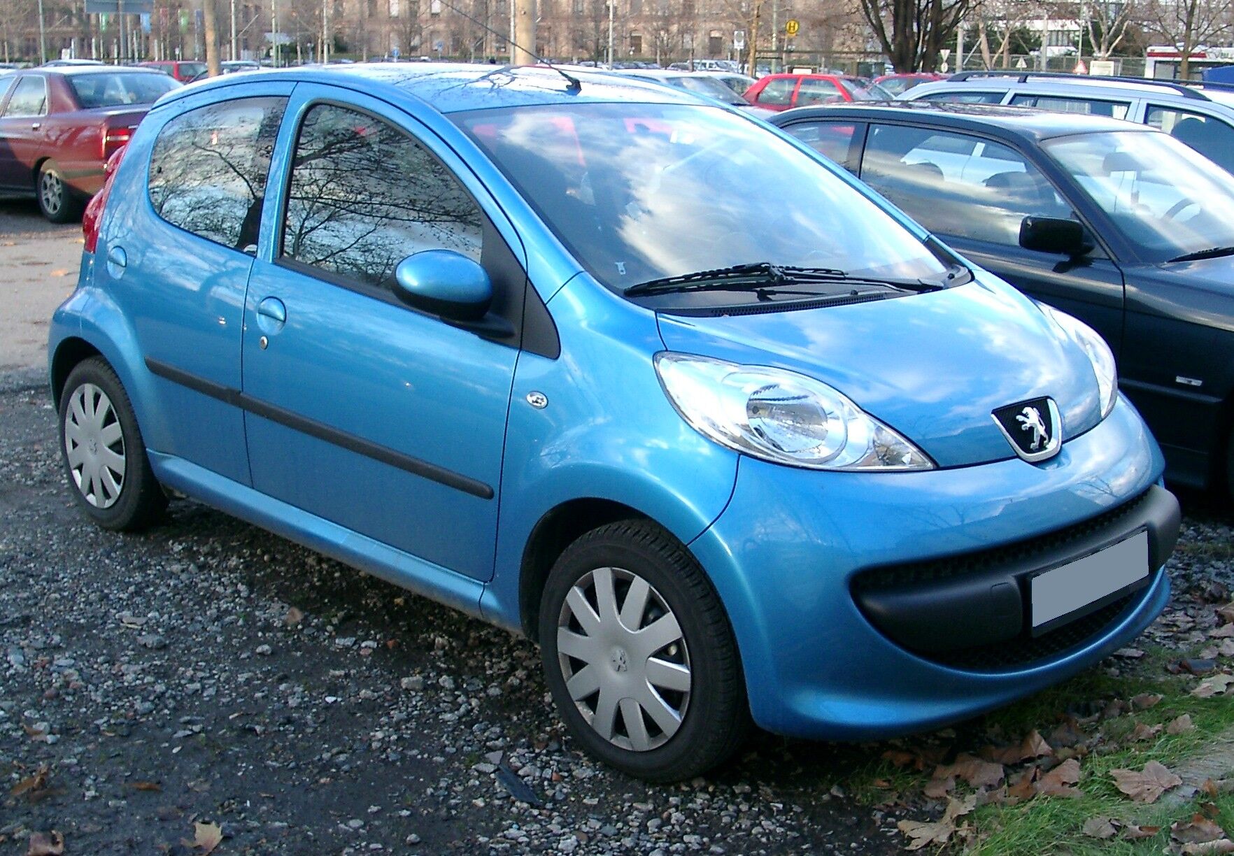 2005 Peugeot 107 (Phase I, 2005) 3-door 1.0 (68 Hp)