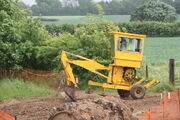 Smalley excavator walking - IMG 8674