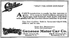 A 1911 Cadillac Advertisement - "Only the Good Endures" - Syracuse Post-Standard, January 31, 1911