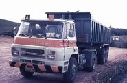 A 1980s Barreiros 4216 Tractor Diesel with Dumptrailer