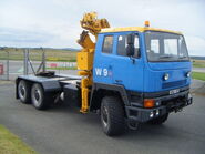 A 1980s Scammell S26 6WD Crane Tractor Lorry TDI