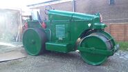 A 1940s Aveling-Barford GB1 Petrol engined Roadroller restored