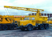 A 1950s Thornycroft Amazon Coles Cranetruck