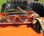 Brookland aeroscreen on a 1931  Sports.