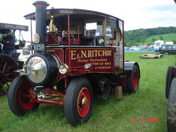 Foden steam tractor RY9259