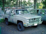  Right Front view M1009 CUCV