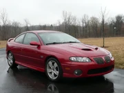 The new GTO did not meet Pontiac's sales expectations and was dropped after only 3 years (2006 model shown)