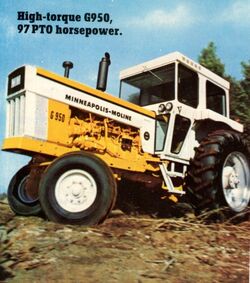 Minneapolis Moline G950 Tractor Construction Plant Wiki Fandom