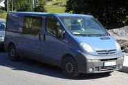 Pre-facelift Opel Vivaro 2001-2006