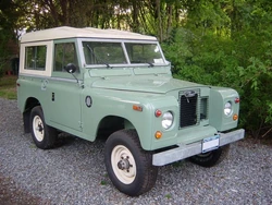 1971 Land Rover Series IIa.