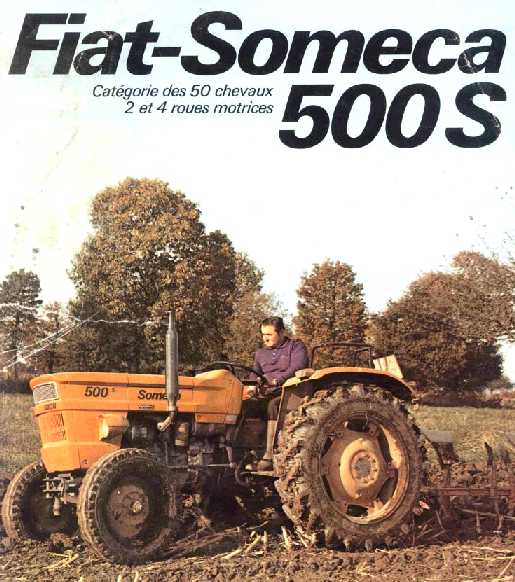 Tracteur Someca 75 CV