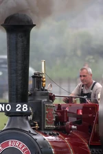 Masham Steam Rally 17th July, 2010. Saturday evening parade into market place
