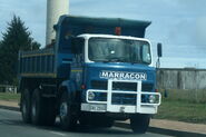 A 1970s Leyland Super Eland Diesel V8 Dumptruck