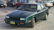 1993 Plymouth Duster green