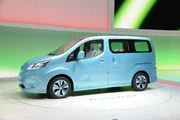 Nissan e-NV200 concept presented at the 2012 .