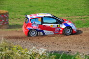 Sébastien Ogier in Citroën C2 S1600 at the 2008 Rallye Deutschland