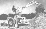 A 1960s Whitlock 405 Fordson based Excavator Loader