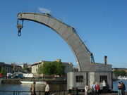 Fairbairn steam crane side view