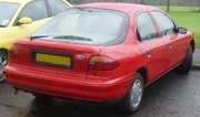 The rear of a MK1 Ford Mondeo Hatchback (UK-Spec)