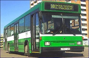 Scania L94UB bus serving Tallinn city line