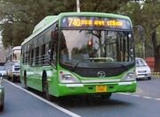  released this low-floor bus in India and now it is widely used as public transport in Delhi, Mumbai, Chennai, Bangalore, Chandigarh and Lucknow.