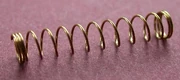 A compression coil spring
