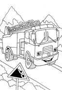 Emergency Vehicles Colouring Book 13