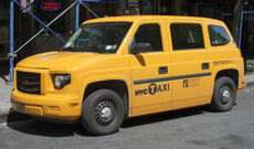 MV-1 yellow cab NY