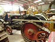 Roadless Fordson Major Half-track