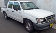 2001–2004 Post facelift 4-door utility (RZN149R, Australia)