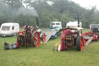 Foster no. 2948 and a half size Burrell Road Locomotive