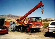 A 1980s HYDROCON Clansman Turbodiesel 8-12T Cranetruck 4X2