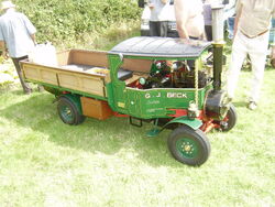 A Foden steam waggon