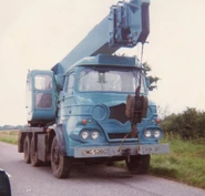 A 1970s HYDROCON Hibernian Diesel 8-15T Cranetruck 6X4