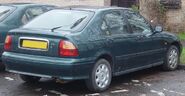 Rover 400 hatchback rear