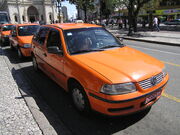 Taxi Curitiba Brasil