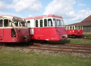 De Dion-Bouton OC1 and OC2 railcars (foreground)