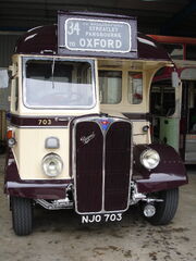 Vintage Oxford bus
