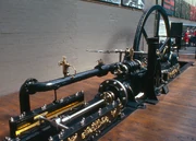 The  winding engine of 1833 incorporated a piston valve