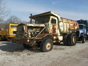 Old Euclid dump truck
