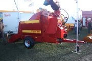 A Teagle 8080 trailed bale shredder