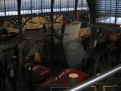 Interior of the London Transport Museum