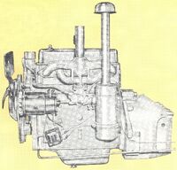 International T-4 4-cylinder gasoline engine, 1960