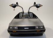 DeLorean DMC-12 with doors open