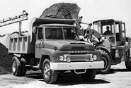 A 1970s Leyland Super Comet Diesel Dumptruck