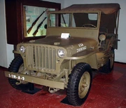 World War II era jeep built by Ford, using the Willys-Overland design